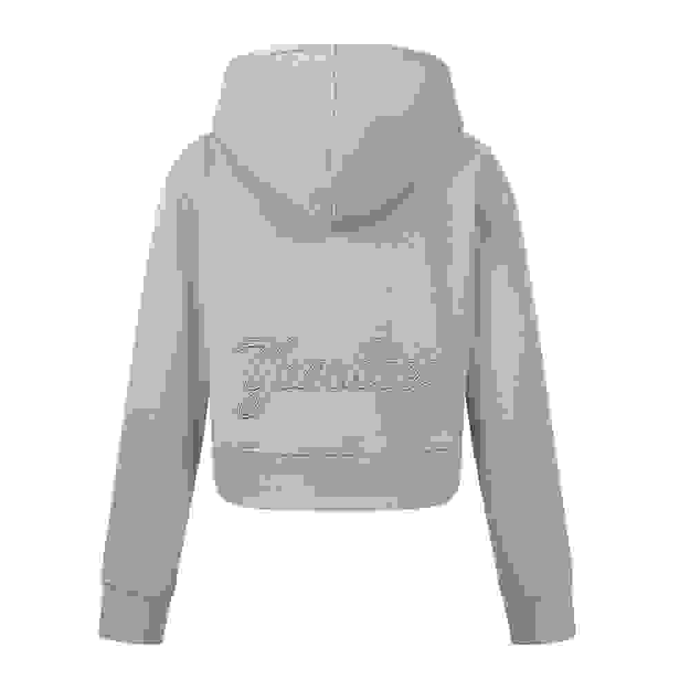 Pro Standard MLB New York Yankees Neutral Big Girls' Khaki Fleece Pullover Hoodie